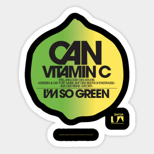 Vitamin C Sticker